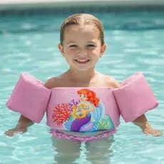 Boia Infantil Colete Salva Vidas Ajustavel com Braço Segurança Piscina Praia Criança 1 a 6 Anos
