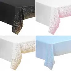 Toalha De Mesa Céu Estrelado  À Prova D'água , Estrela e Pontos , Decoração De Festa