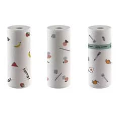 Rolo Pano De Limpeza 50 /100peças Reutilizável Absorvente Água Preguiçoso Seco Lavável Toalha De Papel Rag SHALALA