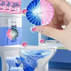 Kit 4/8  Blocos/Pastilhas Para Caixa Acoplada Novo Frescor Tablete Pastilha Sanitário