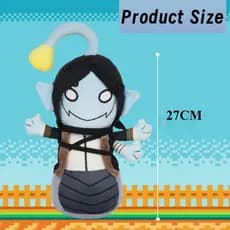 Brinquedo de pelúcia de 27cm/brinquedo infantil Sebastian para alívio de pressão/brinquedo de pelúcia macio Fadatopia S5
