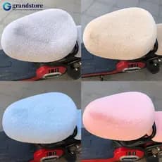 GRANDSTORE Selim De Bicicleta Elétrica De Pelúcia Macio Capas De Assento Almofada De Ciclismo Confortável E4S3