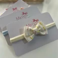 Faixinha de bebê/ Faixinha RN / Faixinha de cabelo para bebê/ Acessório de cabelo para bebê/ Laço de cabelo bebê