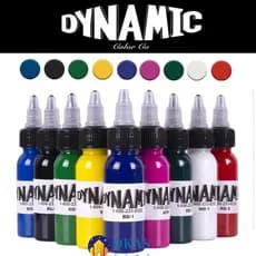 Tinta tatuagem 9 cores YGPU