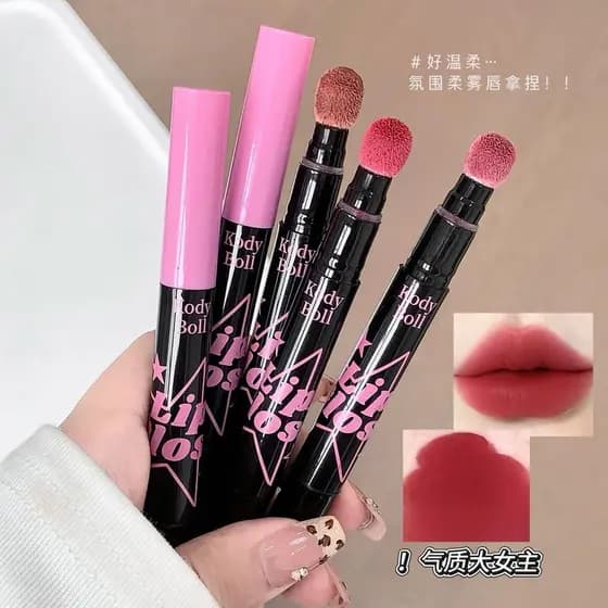 O KodyboLL Lip Cream Matte Lip Glaze é de longa duração e não desbota facilmente.