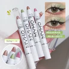 Caneta Iluminadora MYHO Maquiagem Caneta Iluminadora Brilhante com Pérola Branca Aegyo-sal Caneta de Sombra Brilhante