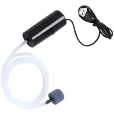 Bomba De Oxigênio/Ar Compressor Filtro USB Portátil Para Aquario De Peixes 12v Silencioso