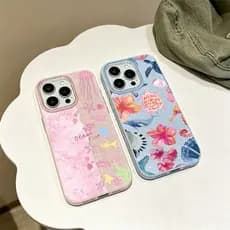 Capa Glitter Para Samsung S26 Ultra S25 S24 Plus S23 FE S22 S21 S20 A17 A07 A06 A15 A16 A56 Tartaruga Marinha E Água-Viv