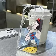 Princesa Livre Logotipo De Metal Capa Capinha Para iPhone 17 Ar 16 15 14 Plus 13 12 11 Pro Max XR Silicone Transparente