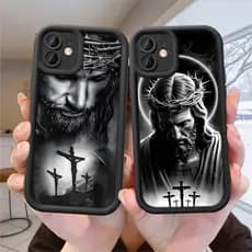 Nosso Senhor Capa Silicone Capinha Para Samsung Galaxy A06 A07 A05S A12 A13 A14 A15 A16 A17 A23 A32 A34 A36 4G