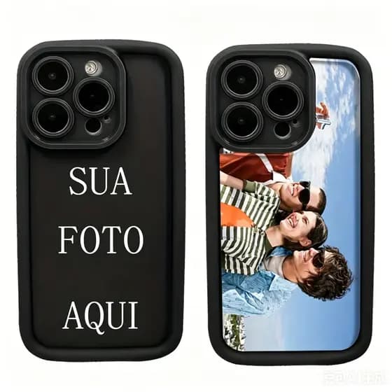 DIY Fotos Personalizadas Personalizado Fosco Capa Capinha Para iPhone 17 Ar 16 15 14 Plus 13 12 11 Pro Max XR Normal