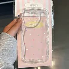 Silicone Anti-impacto Capinha Para IPhone 17 16 15 14 13 12 11 Plus Pro Max Ar Normal Pequenos Florais Caso De Telefone