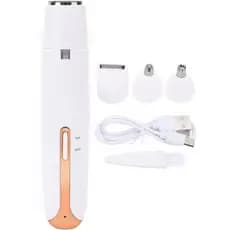 Novo Aparador De Cabelo 4 Em 1-Depilador Elétrico Multifuncional Feminino Para Sobrancelha , Rosto , Corpo E Nariz