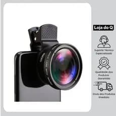 Adequado para lente Universal de celular, com clipe-Ultra Macro e grande angular dois em um