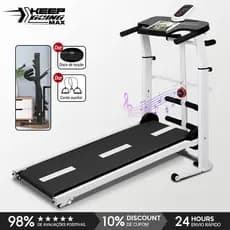 KEEP GOING MAX Máquina Automática De Esteira Mecânica Para Caminhada Com Display , Suporta Até 120kg