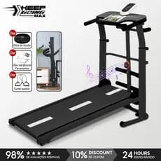 Máquina Automática De Esteira Mecânica Para Caminhada Com Display , Suporta Até 120kg