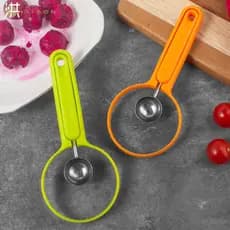 Cortador Multifuncional de Aço Inoxidável, Colher para Frutas, Colher para Melancia, Conjunto Divisor, Utensílio de Cozi