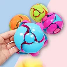 Mão Jogada Mudança De Cor Bola Brinquedo Mágico Duas Cores De Descompressão Jogado E0h6