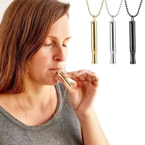 Colar de Meditação Pingente Espiritual de Respiração Prática de Relaxamento Foco