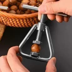 (WTED) Abridor Manual Multifuncional De Nozes , Máquina De Biscoitos , Ferramenta De Cozinha Descascador De Aço , Acessó