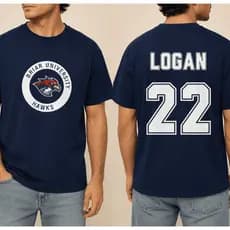 Camiseta Off Hockey Campus Graham Logan Tucker De Laurents 100% Algodão Fio 30.1 Em Alta Qualidade Lançamento