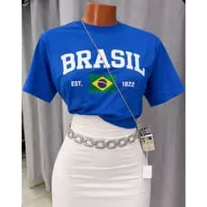 Blusa do Brasil 100% Algodão
