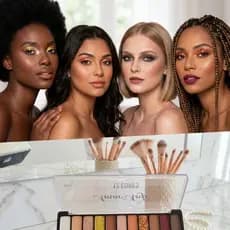 Paleta de Sombras 12 Cores Longa Duração Amor Anjo | Maquiagem para o dia a dia | Maquiagem Noturna