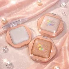 Iluminador Glow das Blogueiras - Brilho Radiante para todos os Tons de Pele Amor Anjo