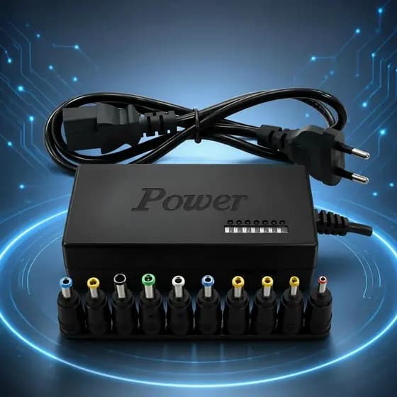 Fonte Para Notebook Laptop Universal 120w Com 10 Conectores