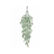 Pendente Grama Artificial Creme Verde 80cm X4 | Folhagem Decorativa