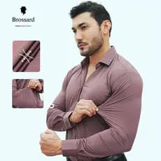 Camisa Social Masculina Slim Não Amassa Elastano Malha, Blusa Manga Longa Xadrez Estilosa Premium