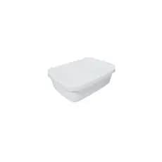 Potes Marmitas Vasilhas 1 litro Transparentes Fitness Microondas Freezer Organizador Alimentos