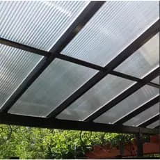 Chapa Placa Policarbonato Alveolar 1,05m X 3m X 4mm - Cores