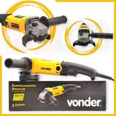 Esmerilhadeira Lixadeira Angular 4.1/2" EAV860N Vonder - Potente, Leve