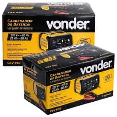 Carregador De Bateria Automotivo 25-90ah 12v CBV950 - Vonder