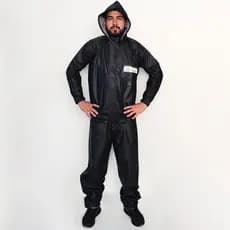 Capa de Chuva Brascamp Delta PVC - Kit Motoqueiro Motociclista Ciclista moto Premium (Jaqueta + Calça) Impermeável 100%