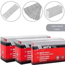 Kit 5000 Pinos 50, 40, 30, 20 e 10MM (1000uni. de cada) Para Pinadores Pneumático - MTX
