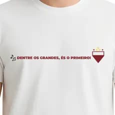 Camiseta Futebol Masculina  Torcida Fanática - 100 Algodão São Paulo