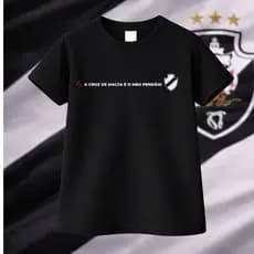 Camiseta Infantil Futebol Toricda Vascaina Time Bola Menino Escola Uniforme 100% Algodão Confortável