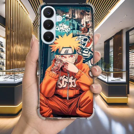 Capa Capinha GALAXY A24 A23 A22 A21S A21 A20S A20 A17 A16 A15 A14 Anti-impacto Personalizada anime NARUTO (3430)