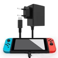 Carregador Ac Fonte Energia Bivolt para Nintendo Switch e Controle Pro