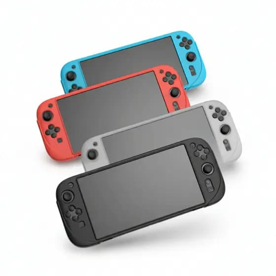 Capa de Silicone Antiderrapante Case Protetora Anti Poeira para Nintendo Switch 2