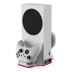 Suporte Multifuncional Cooler Carregador de Controle com Led para Xbox Series S