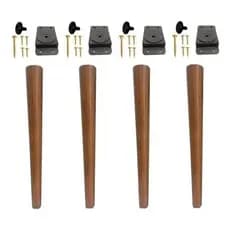 Kit 4 Pes Palito 77cm com kit de montagem Para Mesa Mesinha Conjunto| Cozinha Sala Aparador Sofa