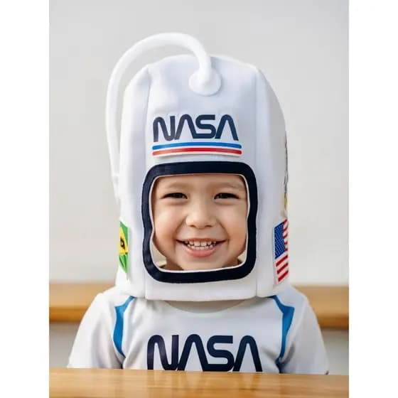 capacete Astronauta infantil apliques para fantasia astronauta