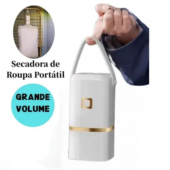Secadora Compacta De Roupa Portátil Bivolt Maquina De Secagem Para Roupa Com Cortina