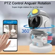 Câmera De Segurança Monitoramento para Criança Com Wifi Ip 360º microfone áudio bivolt 1080p YOOSEE