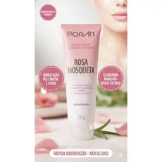 Creme Rosa Mosqueta Porán | Hidratante Intensivo Corporal, Clareador e Reduz Estrias.