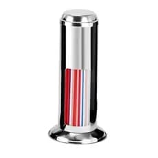 Porta Canudos Torre em Aço Inox – Suporte para Canudo de Mesa Bar Restaurante Lanchonete