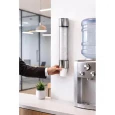Porta copos Acrílico/Inox 50ml 200ml 300ml 400ml - Globo